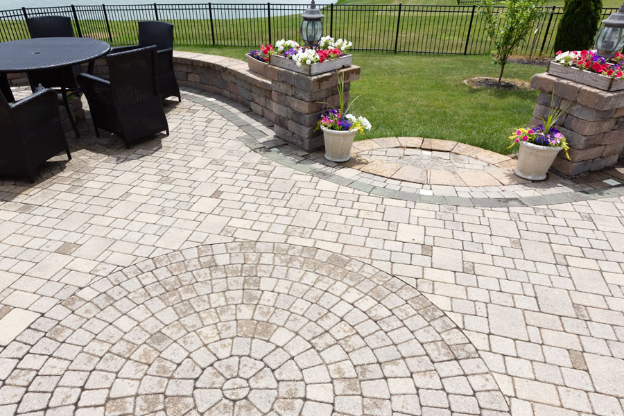 Brick Paver Patio 