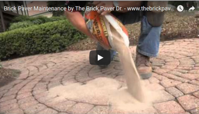 Interlocking Brick Paver Maintenance