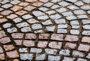 prevent moss on pavers