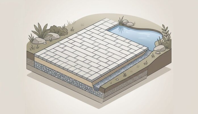 Paver Driveway Drainage Problems: Why Water Sits After Rain