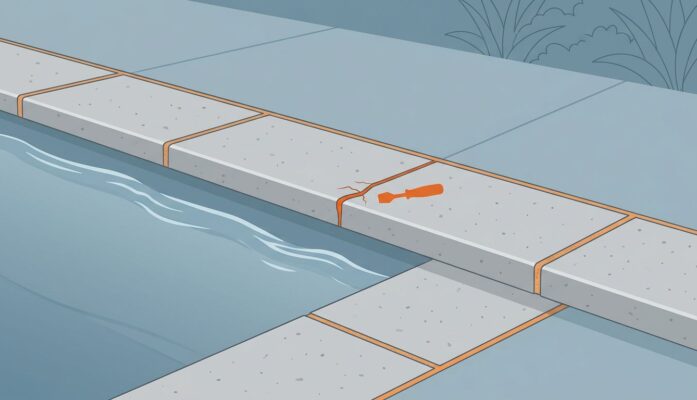 Saltwater Pool Coping: What Joints and Edges Go Through