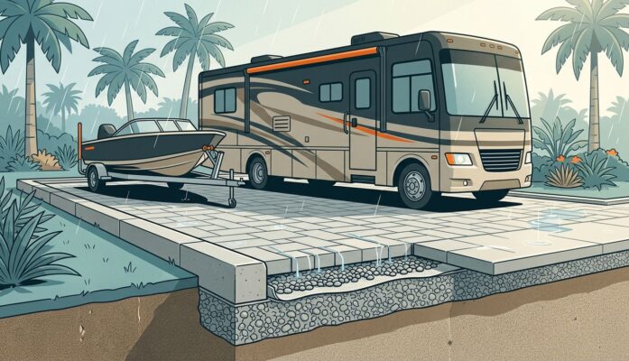 Paver Parking Pads Florida: RV and Boat Planning Guide