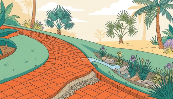 Pavers Sloped Yard: Safe Installation in Florida